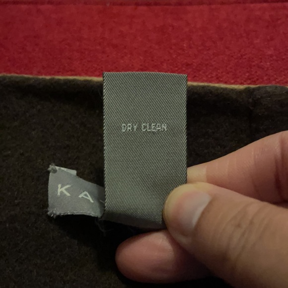 Kate Hill Women’s Size 12 Camel Wool Skirt - Picture 6 of 9